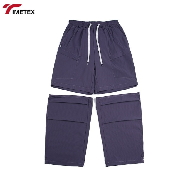 TIMETEX Detachable Long Pants Wicking Breathable Quick-Drying Cool-Feeling for Outdoor Sports Sun Protection Mountain Mid