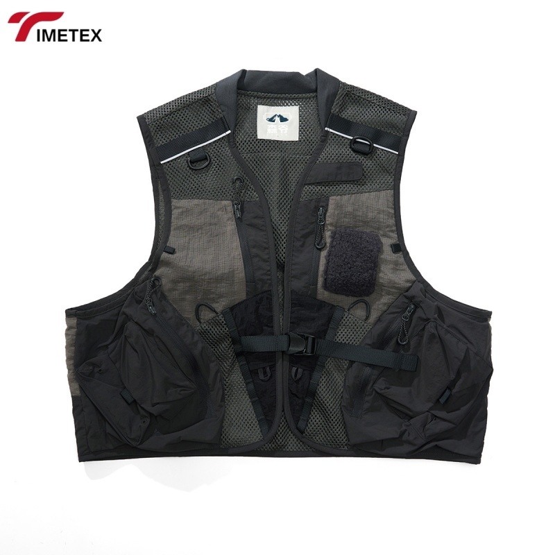 TIMETEX for Mountain Exploration Fishing Work Coverall Breathable Mesh Ventilation Windproof UV Protection Unisex