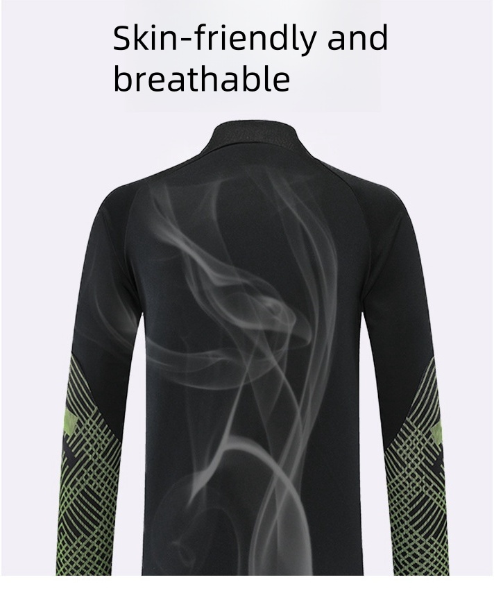 Men's Women's Football Training Suit for Spring Autumn Youth Game Sports Team Uniforms Plus Size Children's Football Appearance