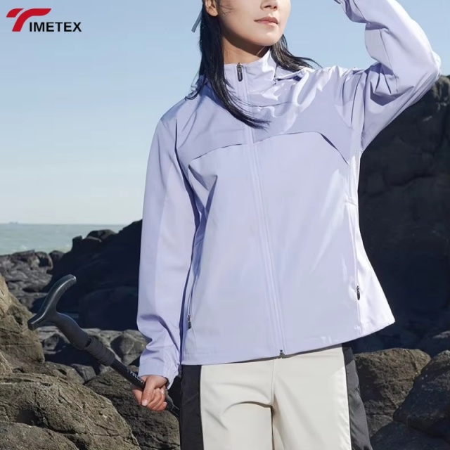TIMETEX Women's Women's Sun protection Jacket Windproof All-Weather Jacket Soft with  Outdoor Group Adventures
