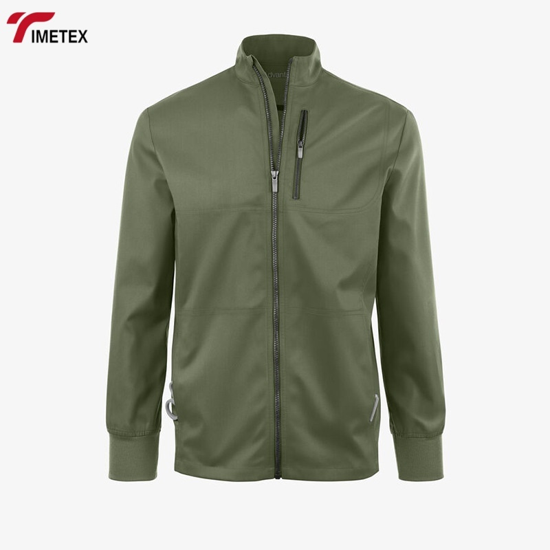 TIMETEX Custom Seamless Fusing Scrubs Uniform Sets Nurse Jacket Hospital Scrub Uniform Medical Polyester for Unisex