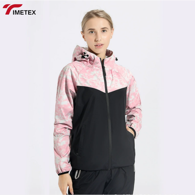 TIMETEX Custom-Designed Long Sleeve Gym Fitness Sauna Suit for Men Waterproof Windproof Home Exercise Sweat-Inducing OEM Service