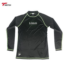 Custom Men Anti Uv Long Sleeve Swimsuit Top Surfing Tee Uv Rashguard Men Rash Guard Sun Shirt