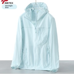 TIMETEX Custom Logo Soft Shell Lightweight  Hoodie UPF 50+ Compression Breathable Unisex Jackets for Sun Protection Hiking