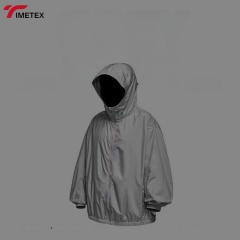 Timetex Unisex Softshell Jacket Windproof Lightweight Sun-Protecting Waterproof with Wildfire Stain Resistant