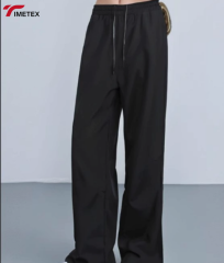 Autumn/Winter Men's Women's Soft Shell Wide-leg Mountaineering Jacket Pants Flat Drawstring Loose Fit Outdoor Hiking Clothing