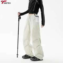 TIMETEX Summer Cool Style Paratrooper Pattern Sports Pants Quick-Drying Wide Leg Overalls Loose Fit Medium Large Sizes Children