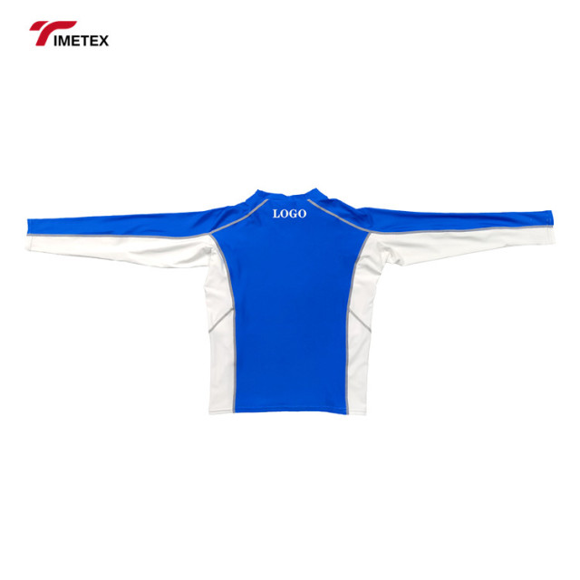 TIMETEX Customized High Quality  Long Sleeve Kids Rash Guard Custom Quick Dry Swim Shirt Surfing Rash Guard