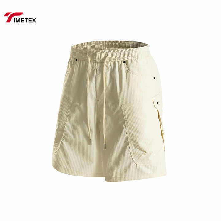 Men's Sports Shorts for Summer Outdoor Activities Fashion Brand's Mid-Loose Casual Lightweight Three-Proof Active Bottoms