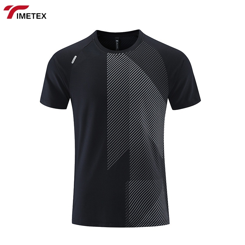 TIMETEX Men's Dry Fit Mesh Workout Shirts Solid Quick-Dry Gym Active Short Sleeve T-Shirt with Moisture Wicking Technology