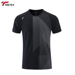TIMETEX Men's Dry Fit Mesh Workout Shirts Solid Quick-Dry Gym Active Short Sleeve T-Shirt with Moisture Wicking Technology
