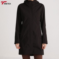 TIMETEX Custom Unisex Thin Waterproof Windbreaker Hooded Collar Autumn Season Clothing Printed Logo Label ODM/OEM for Men Women