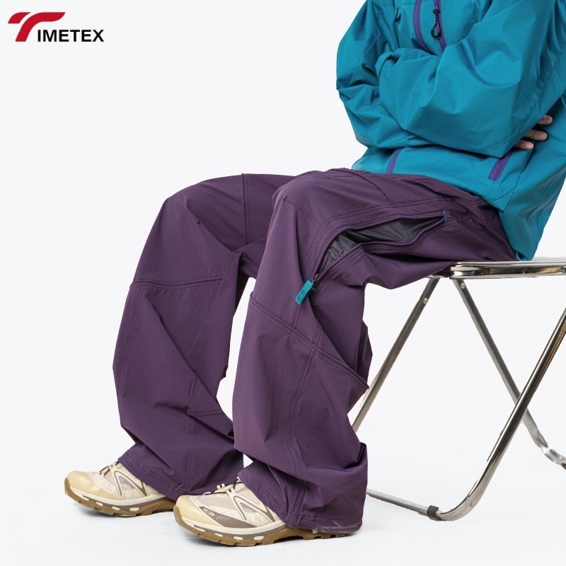 TIMETEX Latest Loose Fit Casual Straight Leg Cargo Pants Solid Black Autumn Streetwear Oversized Multi-Pockets Active Bottoms
