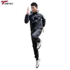 TIMETEX 2026 Vintage Breathable Winter Tracksuits for Men Custom Hot Selling Streetwear Windbreaker Tracksuit Set