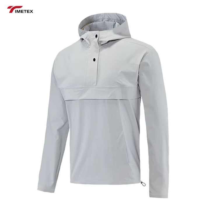 Timetex Custom Windbreaker Top Sports Jackets for Outdoor Workout Pullover Fitness Coats for Fishing Sun Protection Clothing