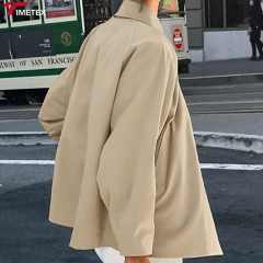 TIMETEX Unisex  Fashion Windproof Single-Breasted Closure Trench Coat Lightweight Casual Wear for Backpack Hiking Ultralight