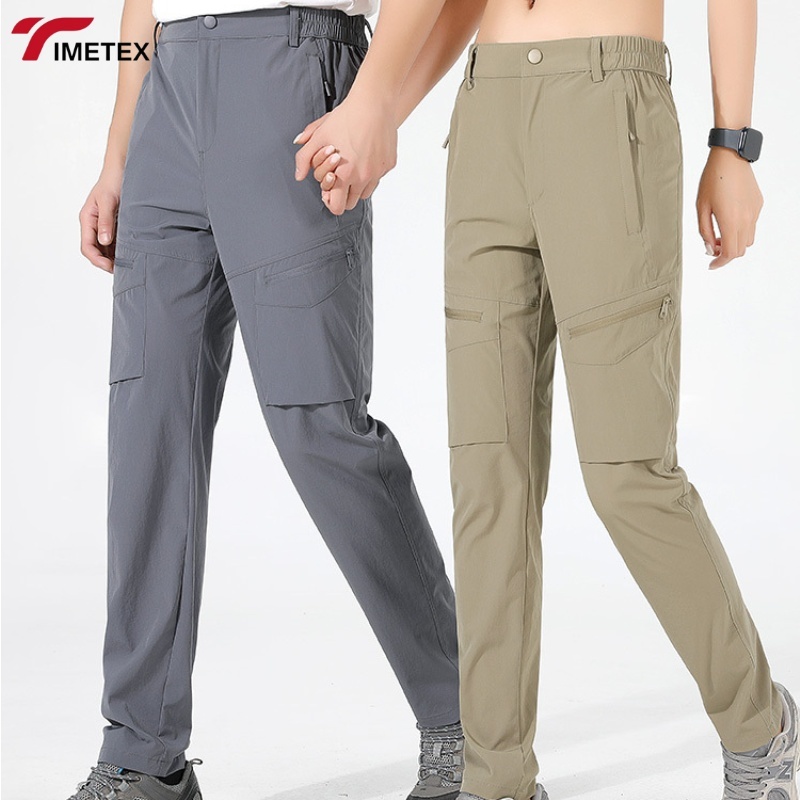 TIMETEX New Quick Dry Pants Men Women Wear-resistant Waterproof Breathable Climbing Trouser Outdoor Hiking Camping Running Pants