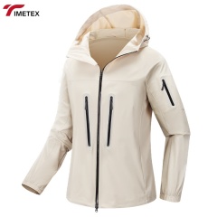 TIMETEX UPF 50+  Quick Drying Summer Jacket Elastic Lightweight Custom Print Soft Skin Friendly Softshell Cooling Plain Dyed