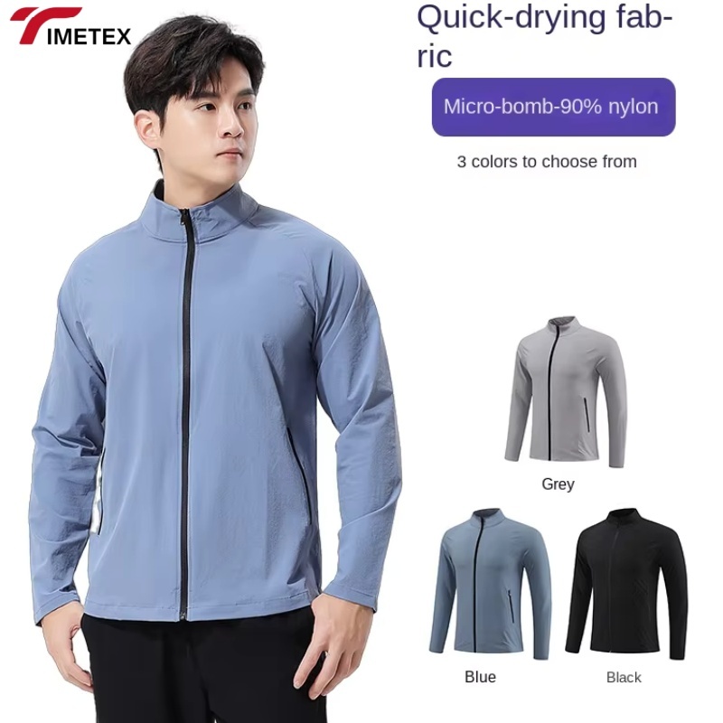 TIMETEX 150gsm Woven Fabric 4 Way Stretch Breathable Outdoor  for Men Training Running Sports