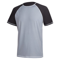 Hot Sale High Quality Short Sleeves Shirt Men Swimming Surf  Rash Guard  Diving Mma Rashguard for Men