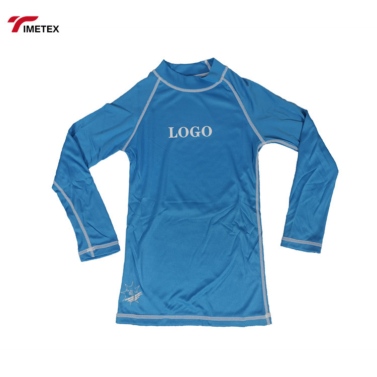Top Quality Sun Protection Uv+ 50 Girls Long Sleeve Rash Guard Swimsuit Logo Custom Swimwear