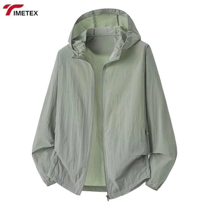 TIMETEX Customized Hooded Sweatshirt Outdoor Casual Zipper-Style Work Jackets Waterproof Windproof Sun Protection Clothing