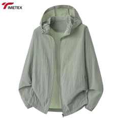TIMETEX Customized Hooded Sweatshirt Outdoor Casual Zipper-Style Work Jackets Waterproof Windproof Sun Protection Clothing