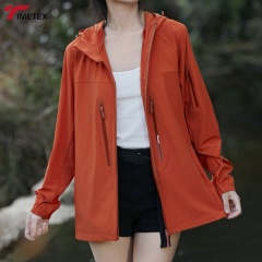TIMETEX UPF 50+  Quick Drying Summer Jacket Elastic Lightweight Custom Print Soft Skin Friendly Softshell Cooling Plain Dyed