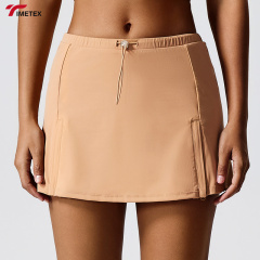 High Waist Slim Sports Skirt for Summer Outdoor Anti-Naked Golf and Tennis for Running Fitness & Sports