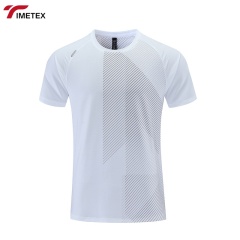 TIMETEX Men's Dry Fit Mesh Workout Shirts Solid Quick-Dry Gym Active Short Sleeve T-Shirt with Moisture Wicking Technology