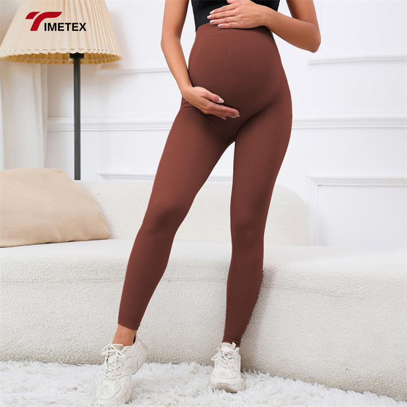 Maternity Clothes Pants Casual Fit  High Waist Seamless  Leggings