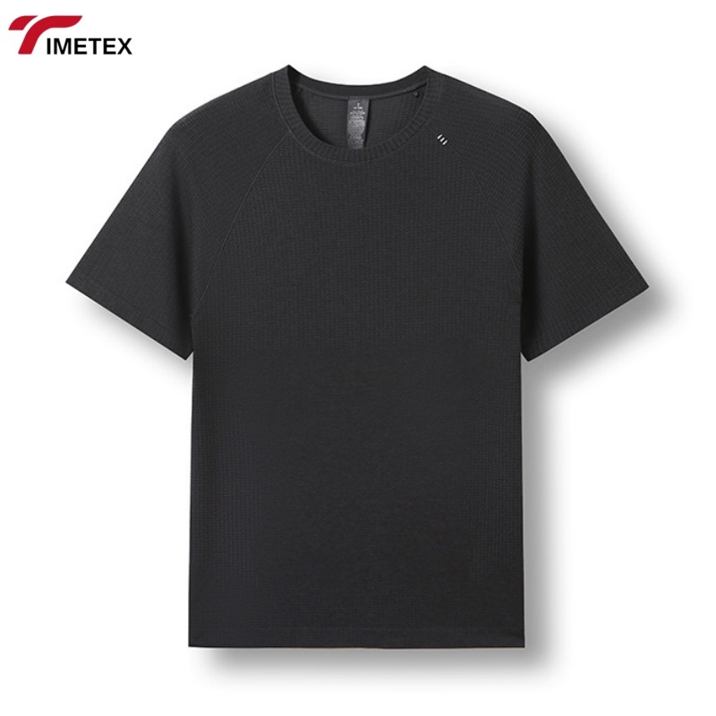 Wholesale Custom Printing Men's Gym Tshirt Quick Dry QuickSport Wear Blank Polyester with Your Logo