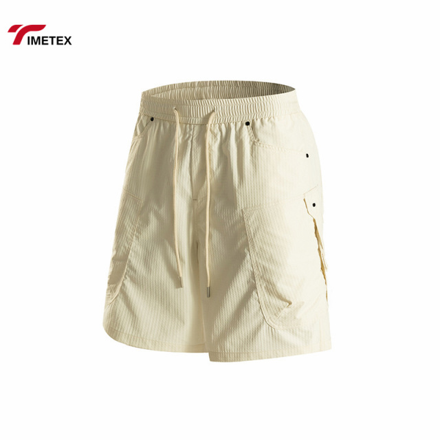 Men's Sports Shorts for Summer Outdoor Activities Fashion Brand's Mid-Loose Casual Lightweight Three-Proof Active Bottoms