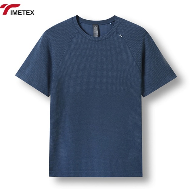 Wholesale Custom Printing Men's Gym Tshirt Quick Dry QuickSport Wear Blank Polyester with Your Logo