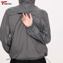 Unisex Sporty High Quality Outdoor Jacket Custom Reversible Waterproof Rabbit Eco-Friendly Front Stand Zipper Winter OEM Service