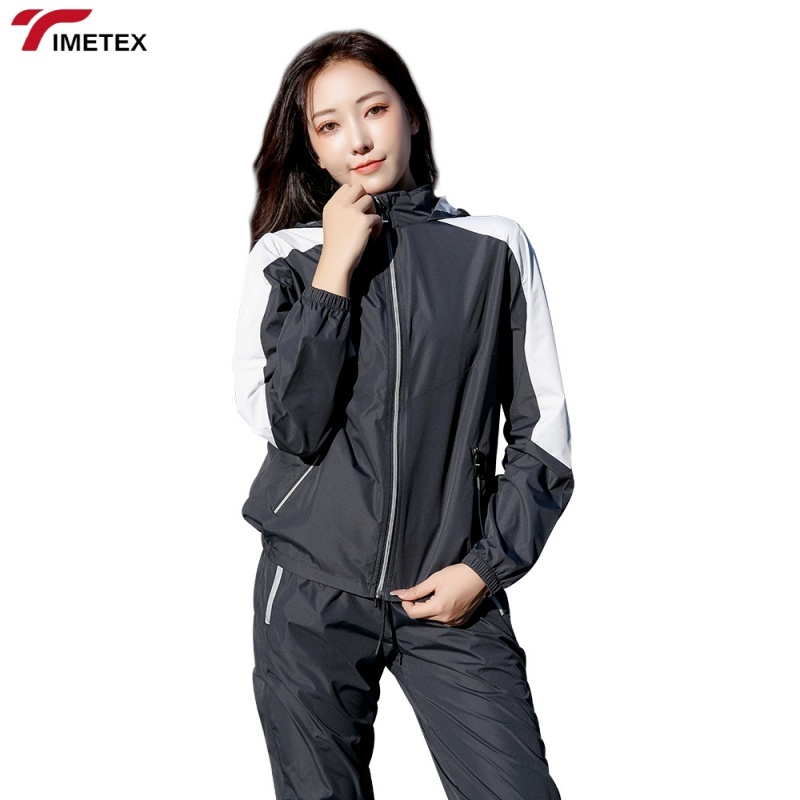 TIMETEX Japanese and Korean Design Unisex Sauna Suit Large Top and Bottom Set for Home Weight Loss Sweating Men's and Women's