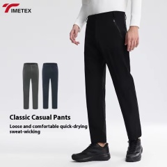 TIMETEX High Quality Nylon Men's Casual Outdoor Pants Quick Dry Breathable With Custom Logo Mid Waist Printed Sportswear for Men