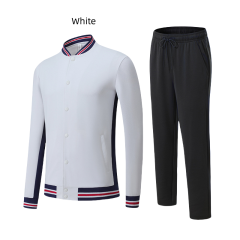 Men's and Women's New Autumn Winter Sportswear Adult Football Casual Wear Cardigan Game Training Uniforms Plus Size Options