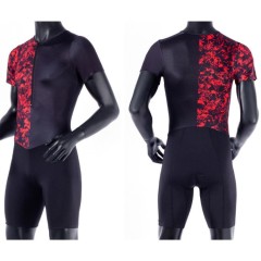 Wholesale High Quality Tights Men Tracksuits Custom Logo Bodysuit Short Sleeve Men's Clothing Tracksuit
