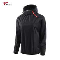 TIMETEX High Quality Unisex  Jogging Tracksuits Custom Logo Breathable Hooded Running Training Wear Sauna Sweat Suit