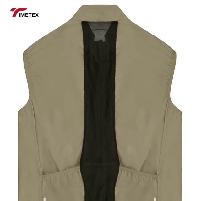 TIMETEX Wholesale Customized Men's Winter Softshell Vest Breathable Canvas Casual Outer Wear Waterproof Windbreaker Jacket