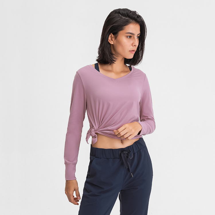 TIMETEX Top Selling Women Long Sleeve Breathable  Side Slit Casual Tops Gym Workout Running Yoga Clothes Fitness Sports T-shirts