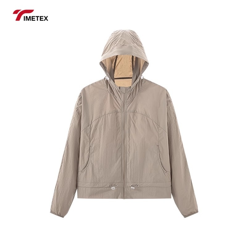 TIMETEX Women's Sun protection Jacket Summer  UV Protective Breathable Long Sleeve Cycling Coat Sun Protection Clothing
