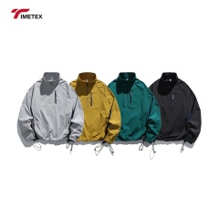 TIMETEX Women's Lightweight Half Zip Pocket Jacket High Quality Oversized Design for Outdoor Training Sun Protection Clothing