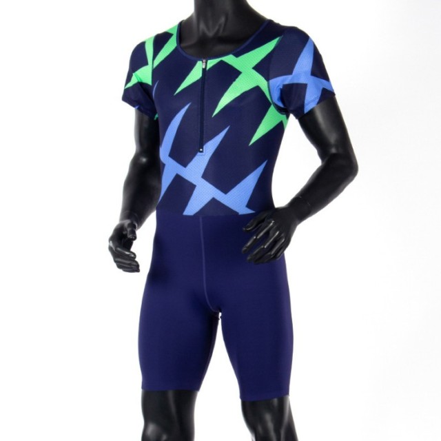 Wholesale High Quality Tights Men Tracksuits Custom Logo Bodysuit Short Sleeve Men's Clothing Tracksuit