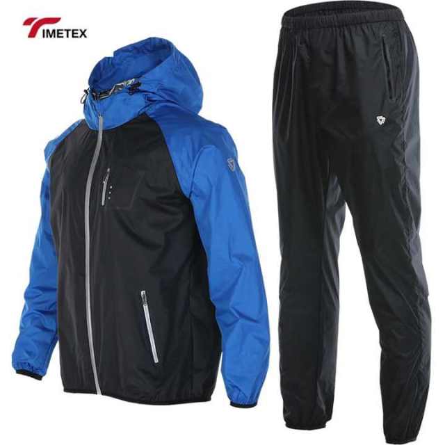 TIMETEX Sauna Suit Fashion Workout Plus Size Sportswear Gym Weight Loss Slimming Sweat Suits