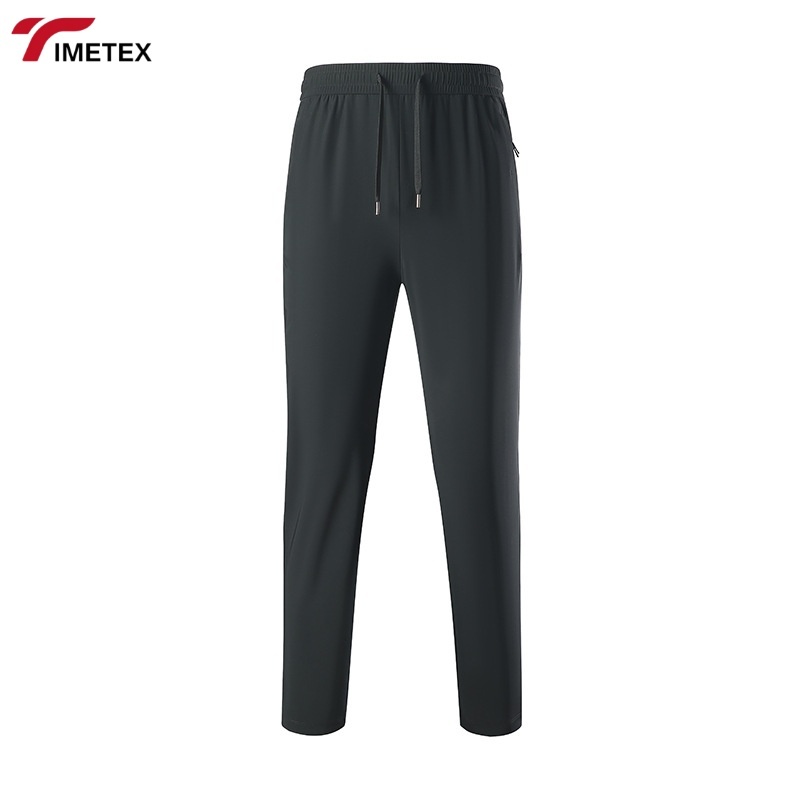 TIMETEX Custom Men's Pants Casual Solid Thin Quick-Dry Workout Running Gym Pant Sportswear Men Jogger