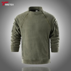 TIMETEX Men's Autumn Eco-Friendly Spandex/Polyester Zipper-Up Stand  Outdoor Sportswear Coat
