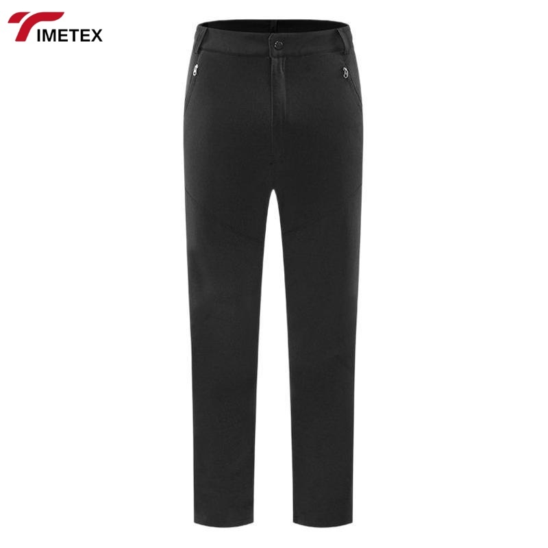TIMETEX Men's Casual Sports Pants Lightweight Breathable Quick-Dry Mid Waist Zipper Fly Flat Straight Pattern for Spring Summer