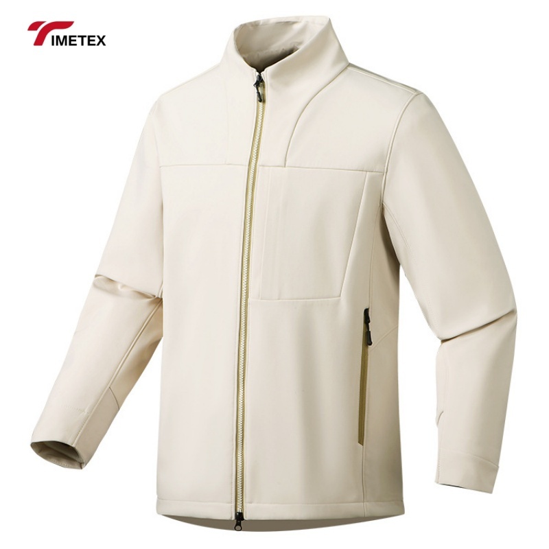 TIMETEX Custom Logo Men's Active Sports Outdoor Run Waterproof Jacket Winter XL Size Stand Collar Zipper Closure Windproof Thin